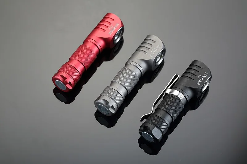  MANKER E02 220 Lumen CREE XPG3 /180lm Nichia 219C LED Keychain Light Mini EDC LED Flashlight w Reve