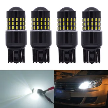 

Katur 4x T20 Double Contact 7443 7440 W21W W21/5W Led Brake Stop Reverse Backup Parking Light White Red Amber Light