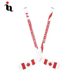 IANONI хоккейный стиль Канада шаблон детский спортивный 100% углеродное волокно PE алюминиевая бумага Внутренний сердечник высокого качества