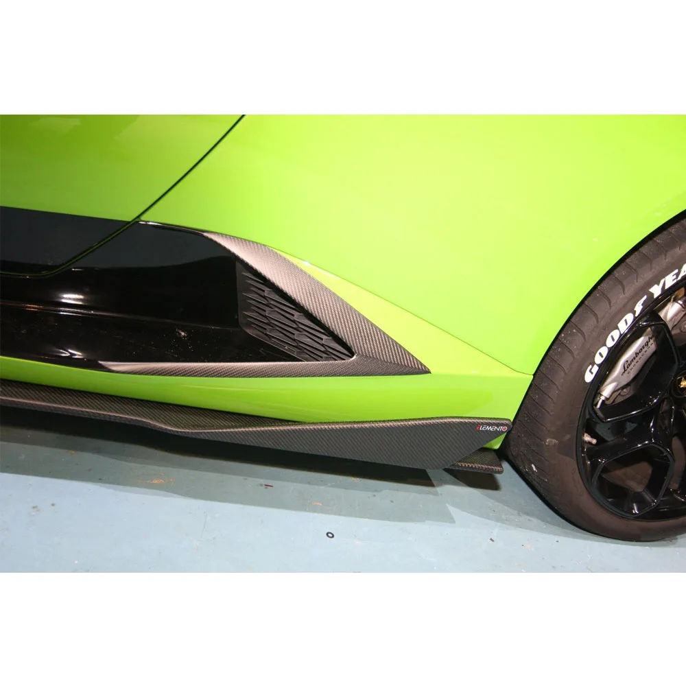 Накладка на заднее крыло из углеродного волокна для Lamborghini Huracan LP610 4|Обвесы| |
