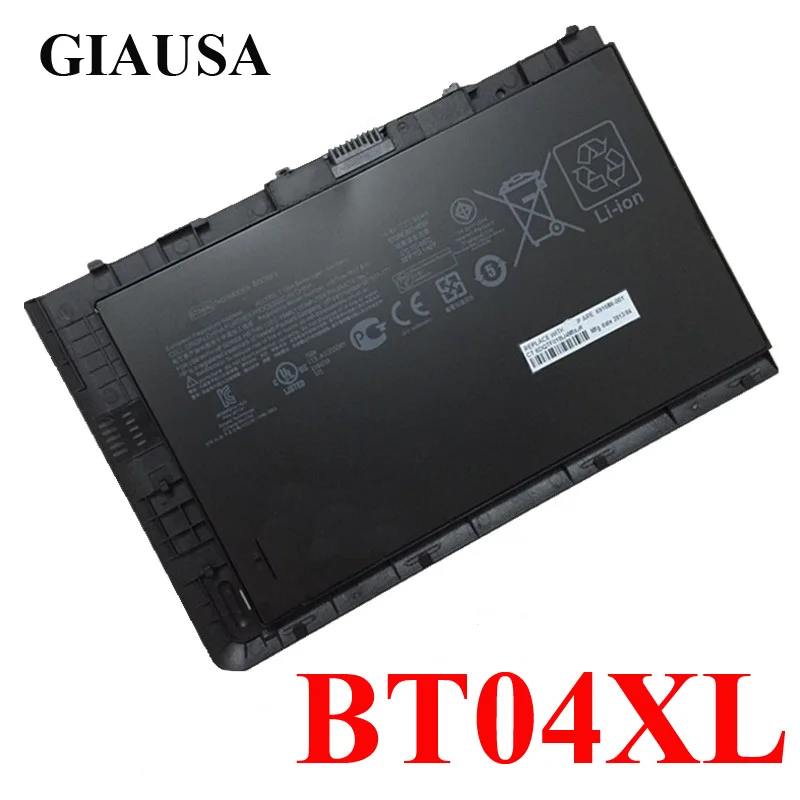 Giausa натуральная 9470 м BT04XL батарея для hp EliteBook Фолио 9470 9480 М серии HSTNN-IB3Z HSTNN-DB3Z HSTNN-I10C BA06 687517-1C1