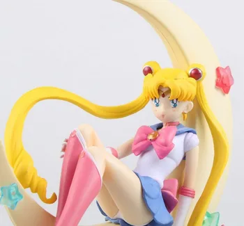 

Anime Banpresto Sailor Moon Tsukino Usagi PVC Action Figure Collectible Model Toys Doll 15CM SMAF188