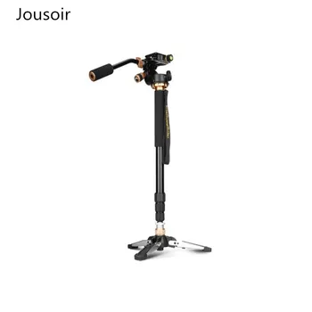 

Portable Professional DSLR Q168S Monopod Tripod &monopod Stand Base with head for camera photography CD50