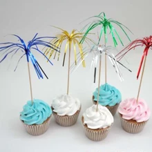 100 шт многоцветные одноразовые креативные фруктовые зубочистки вилка для торта Свадебный Праздничный торт десертная Фруктовая тарелка Декор деревянные зубочистки