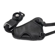 Etmakit correa de mano de agarre para cámara DSLR de cuero para Canon Nikon Sony Pentax nk-shopping