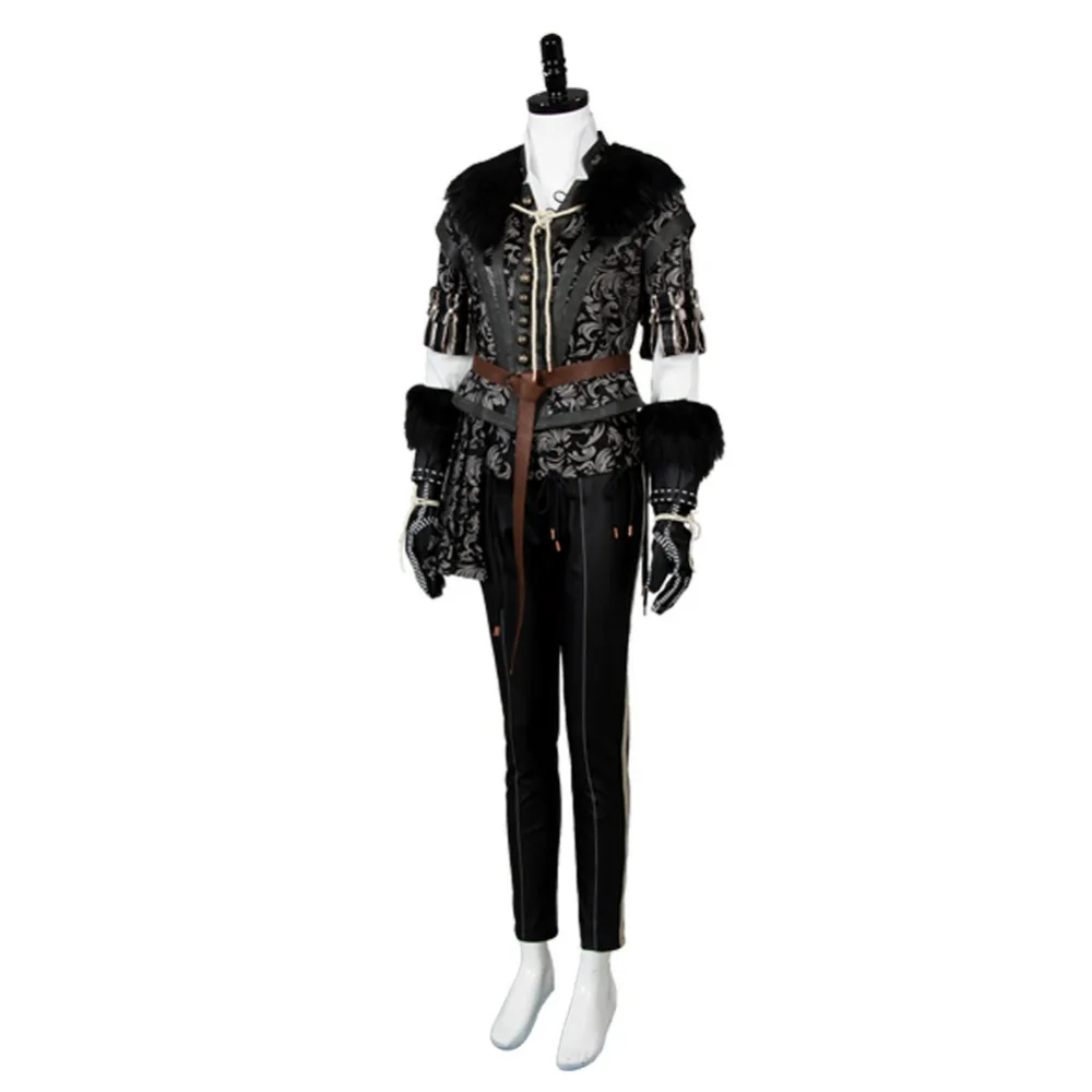 Yennefer косплей костюм, полный набор униформа наряд для взрослых Хэллоуин костюм для женщин