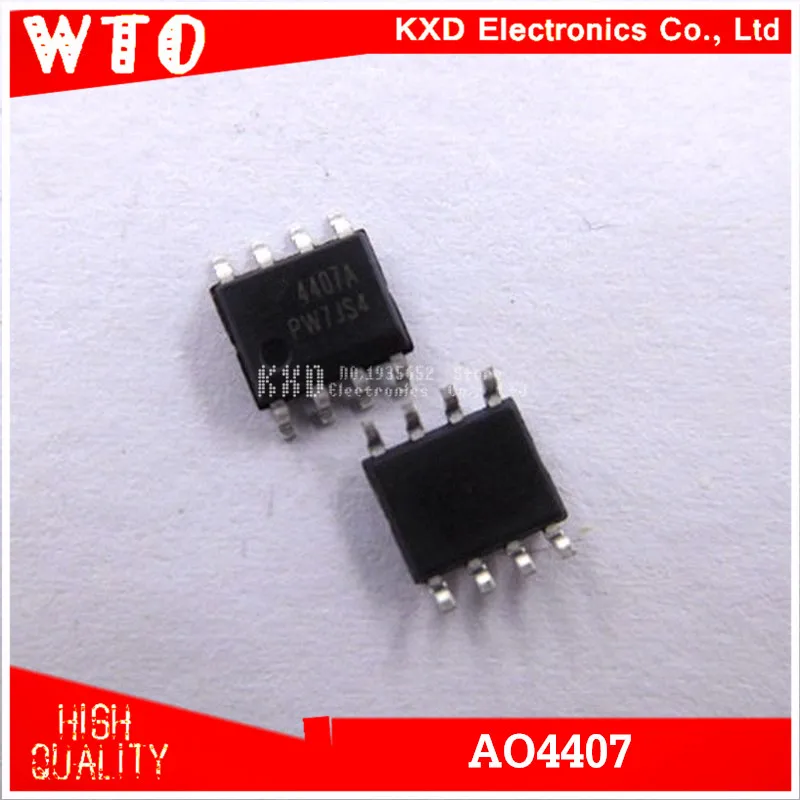 AO4407AL AO4407A AO4407 4407A 4407 SOP8 30V 12A 10 шт./лот Бесплатная доставка | Электроника