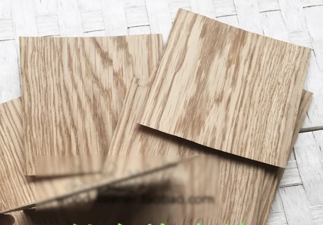 

5pcs/lot. 16x16cm thickness:1.2mm Natural white oak pure wood chips
