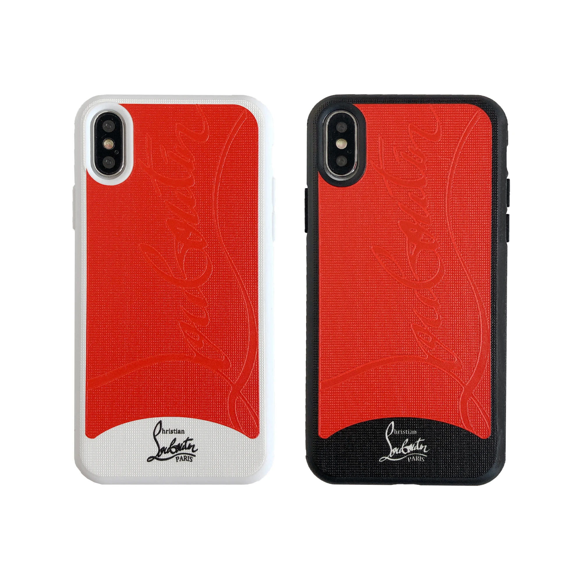 أزياء العلامة التجارية غطاء إطار هاتف محمول ل iphone X XS ماكس XR لينة TPU حالة الغلاف الخلفي ل iphone 6 S 7 8 زائد واقية كوكه Fundas