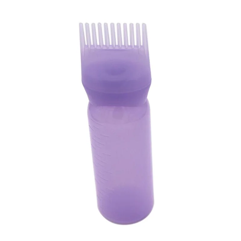 Расческа для корня аппликатор бутылка для волос бутылка для краски с расчески краска для волос продукция для укладки волос цветные инструменты - Цвет: purple