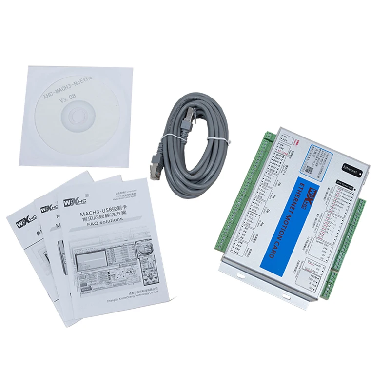 XHC 2020 Горячая 4 оси плата контроллера ЧПУ ethernet Mach3 WI FI motion контроллер карты 2000 кГц MK4