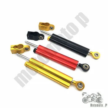 

Sale For z800 z750 yamaha r6 mt07 fz6 r3 ninja 300 mt 09 xj6 CNC Damper Steering StabilizerLinear Reversed Safety Control Over