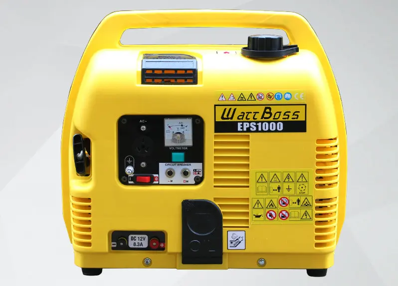4.2L 1KW small portable single-phase gasoline generator home mute four-stroke generator AC220V / DC12V output 4.2L 1KW small portable single-phase gasoline generator home mute four-stroke generator AC220V / DC12V output