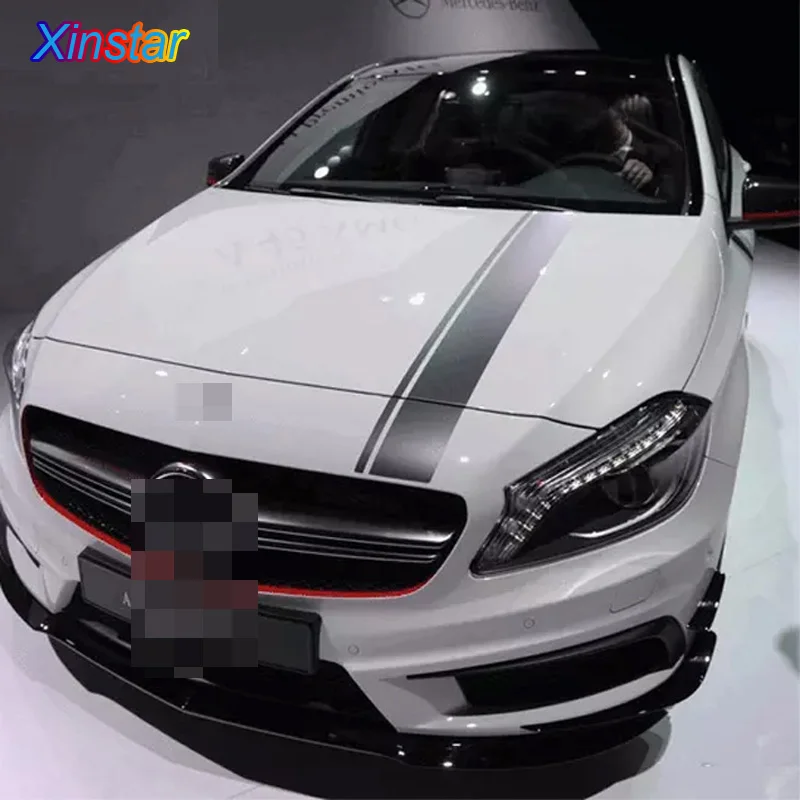

KK car body sticker For Mercedes benz AMG w204 w211 W210 CLK c180 e200 CLA GLK GLE GLC A180 A B C E S class