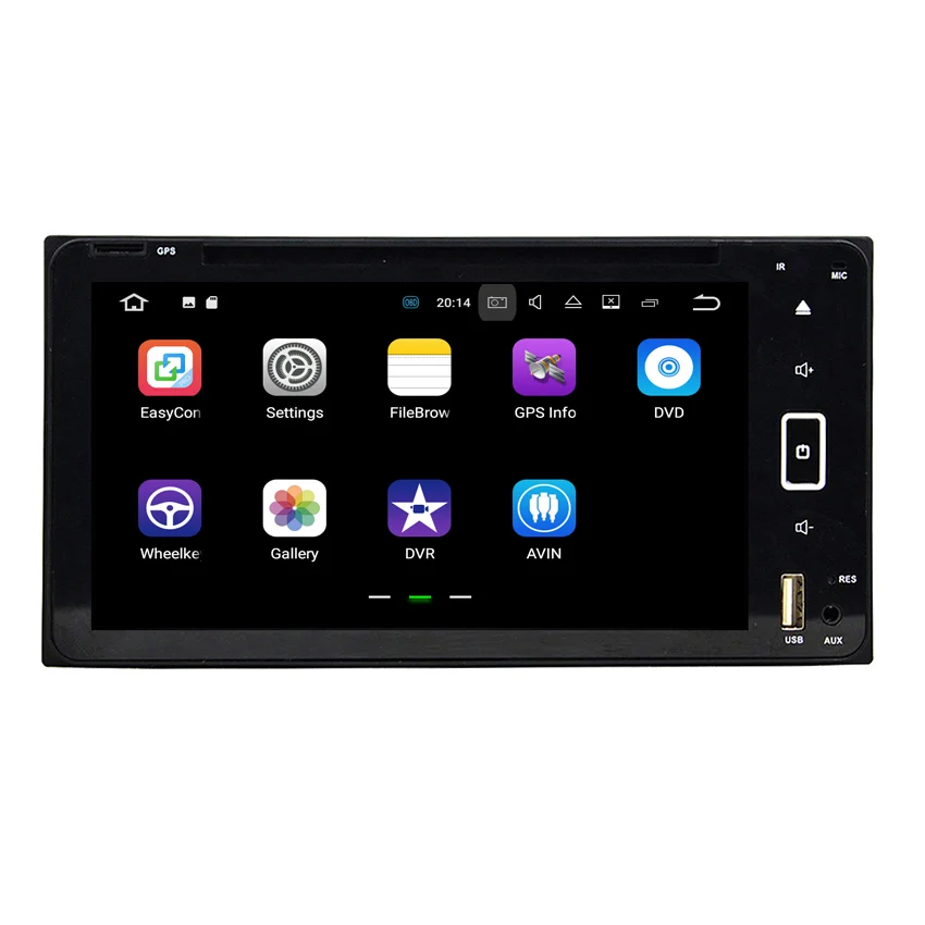 Sale Liislee 2 din Android Car Navigation GPS For Toyota Corolla Prado 2006~2010 Auto Radio Stereo Big Screen Multimedia Player 1