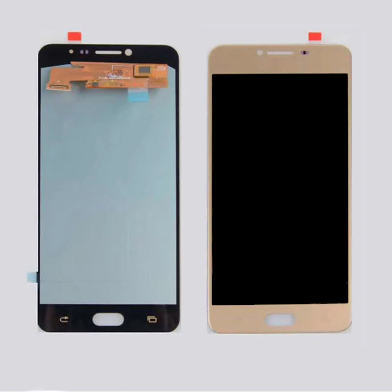 Продажа Супер Amoled для samsung Galaxy C7 C7000 ЖК дисплей кодирующий преобразователь сенсорного экрана в сборе C7000 стекло ЖК дисплей запасные части