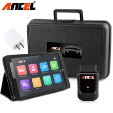 2018 Upgrade V102 Ancel X5 Easydiag OBD2 Wifi OBD 2 Auto Diagnostic Tool + 8 inch Win10 Ancel Tablet ODB2 Automotive Scanner