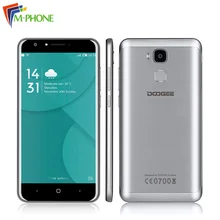 Оригинал DOOGEE Y6C 5.5 дюймов 4 г мобильного телефона Android 6.0 MTK6737 1.3 ГГц Quad Core 2 ГБ Оперативная память 16 ГБ Встроенная память 13.0MP двойной Камера смартфон