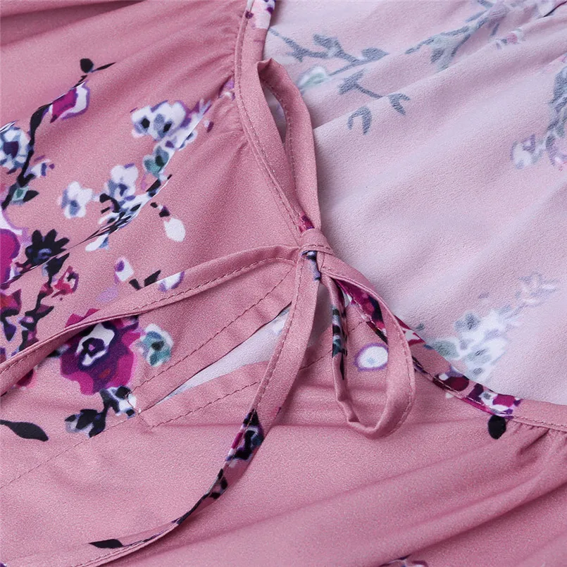 New Women Summer Sexy Fashion Short Sleeve Off Shoulder Floral Print Top Shirt Blouse Vintage Casual Daily Elegant Shirt #4R02 (10)