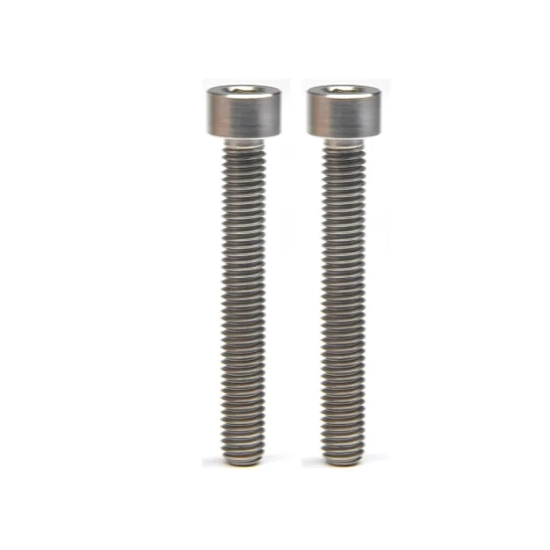 2 Piezas M6 Titanium Tornillos De Aleaci n De Tornillo De Cabeza 
