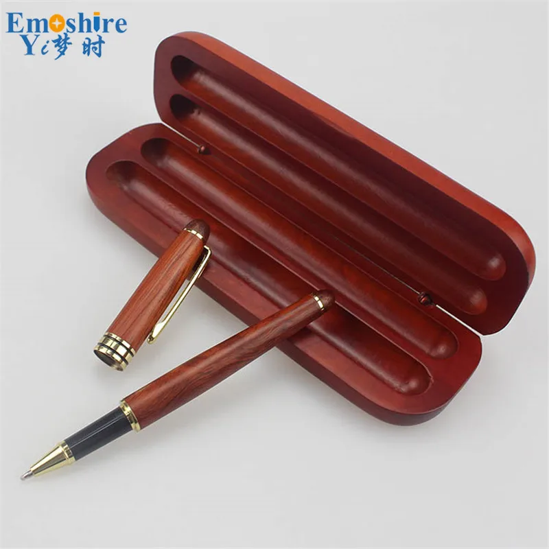 Emoshire Rosewood mahogany ballpoint pen creative custom ballpoint pen factory wholesale volume large shipping (4)