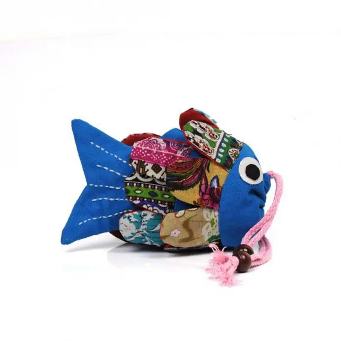 Китайская рыба традиционный подарок ювелирные изделия сумка для телефона маленькие леска для организации Сумка-монетница AB@ W3 Для женщин сумка