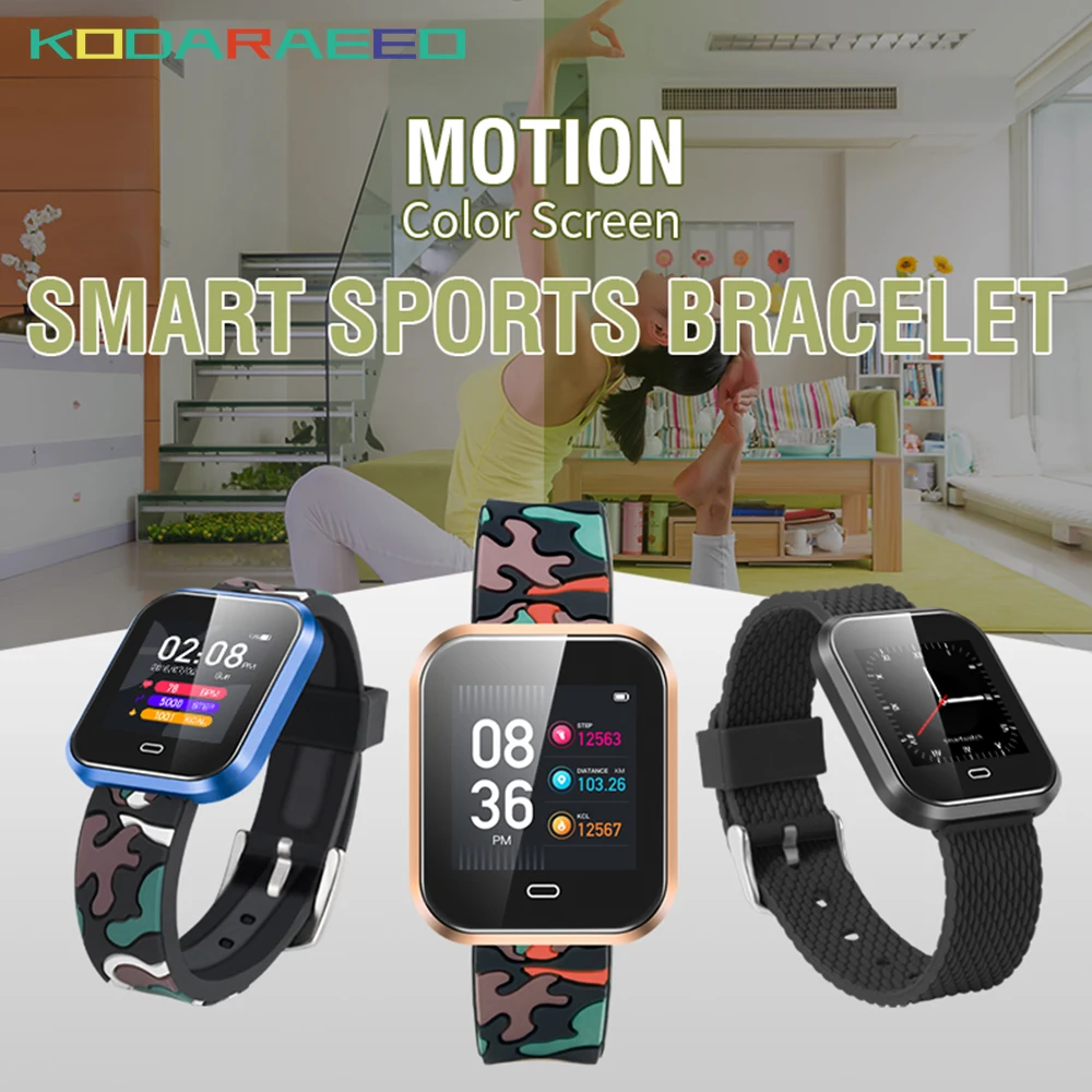 2018 The Newest CD16 Smart Watch Blood Pressure Heart Rate Monitor Sports Activity Fitness Tracker Bracelet IP67 Smartwatch | Электроника