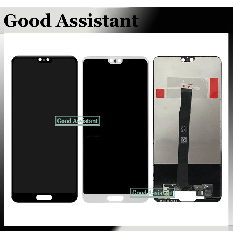 

100% Tested Original Black/White 5.8 inch NEW For Huawei P20 Standard Global LCD DIsplay + Touch Screen Digitizer Assembly