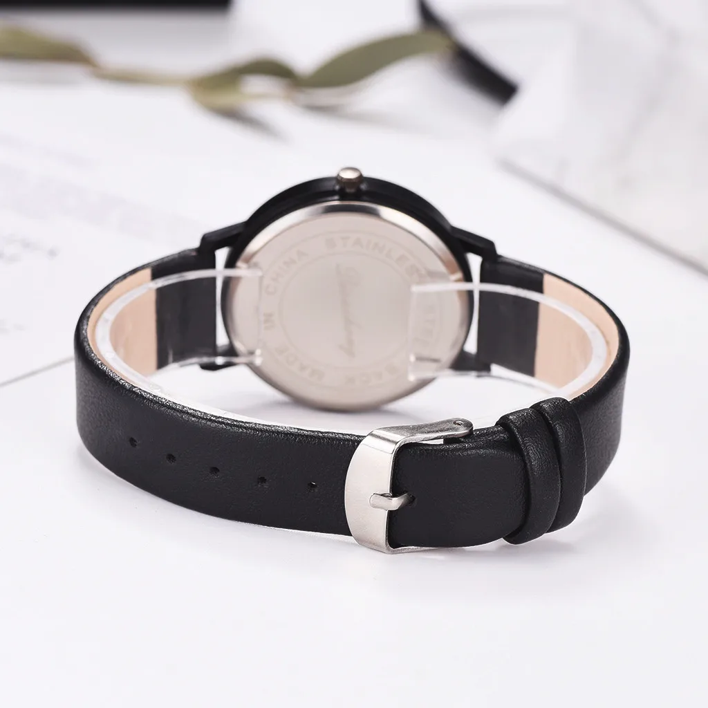 OTOKY женские часы для отдыха с кленовыми листьями весы Кожаный ремешок montre femme