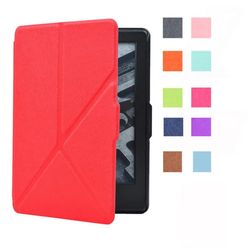 

Smart Ultra Slim Magnetic Case Cover For New 2016 Model Amazon Kindle (8th Generation) 6 inchTablet Protective Stand Case S30