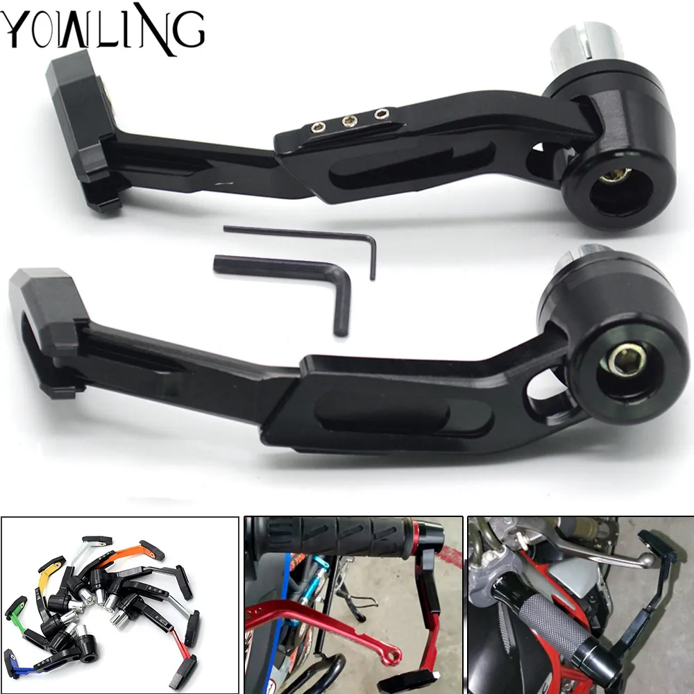 

Motorbike plastic front brake clutch lever protect handgrip guard 7/8''22mm For yamaha tmax 530 tmax500 R3 R6 MT-09 2006-2016