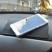 car-styling Non Slip Car Sticky Anti-Slip Mat Automobiles Interior Accessories Magic Sticky Pad for Mobile Phone GPS Mp4 Pad