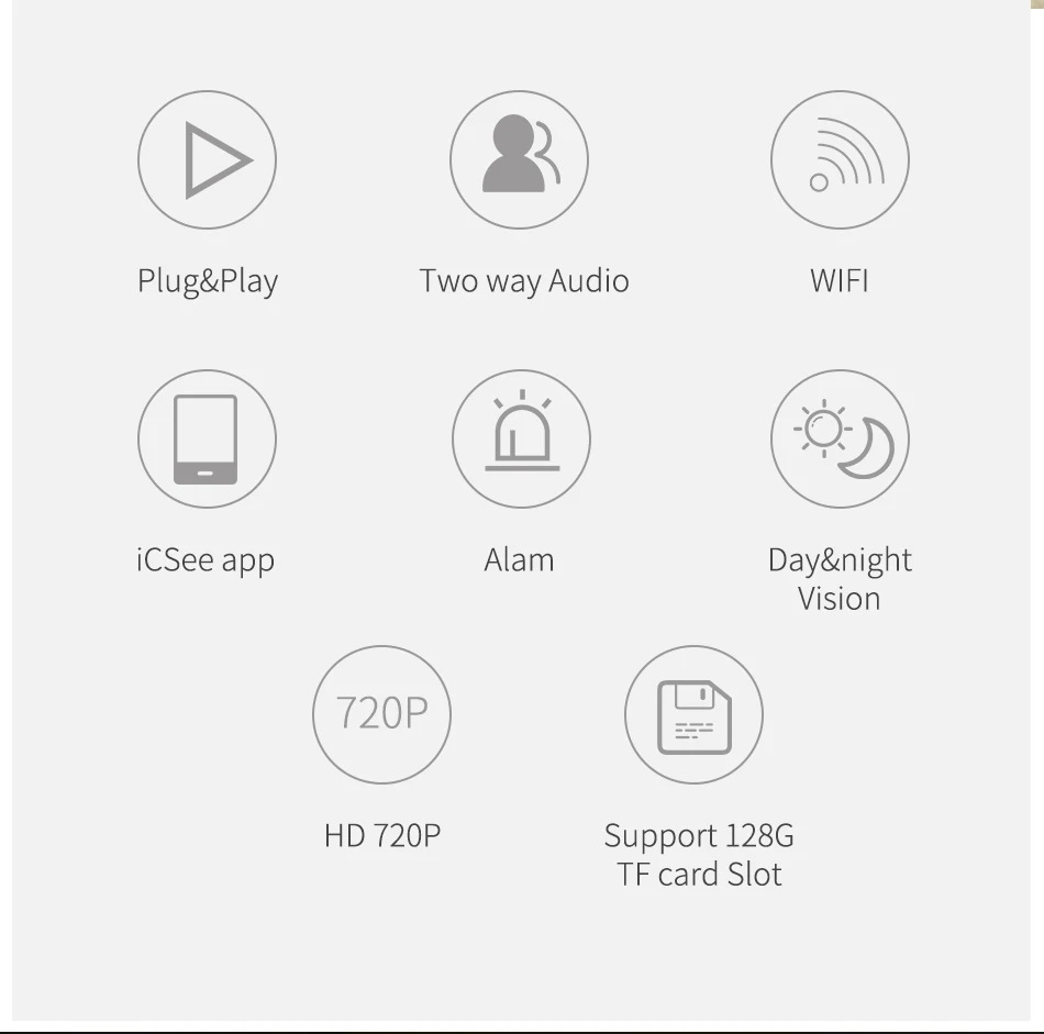 720P wifi IP camera-2