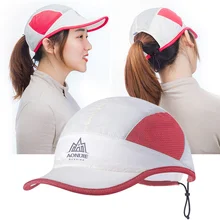 Высокая Женская Мужская дышащая бейсбольная кепка регулируемая быстросохнущая Солнцезащитная шляпа для спортивной рыбалки для бега DOG88