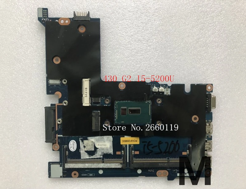 Laptop motherboard for 430 G2 I5-5200U 798061-601 798061-001 798061-501,Fully tested Laptop motherboard for 430 G2 I5-5200U 798061-601 798061-001 798061-501,Fully tested