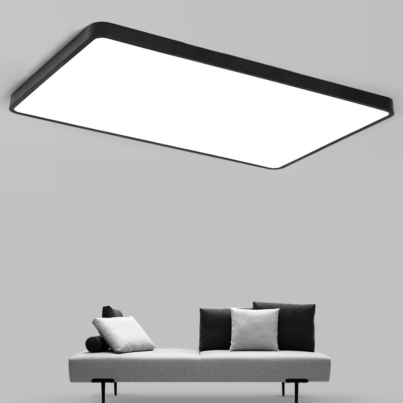 

Ultra-thin 5cm Simple Style LED Ceiling Lamp Dimming For Kitchen Illumination Easy Surface mounted Square Ceiling Light Modern