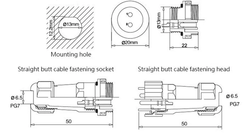 1 пара IP68 SP13 2Pin/3Pin/4Pin/5Pin/6Pin/7Pin/9Pin водонепроницаемый воздушный Разъем Панель крепление провода кабельный разъем авиационный разъем