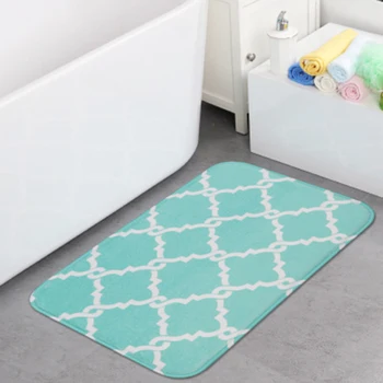 

40*60cm non-slip 3D custom printing SBR memory foam household mat