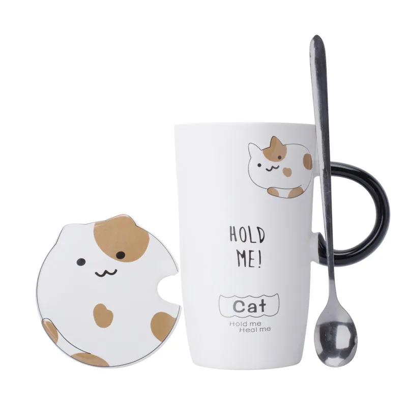 Милая кружка для кошек Caneca Criativa Filizanki Do Kawy кофейные кружки креативные Kubek Termiczny Tsse
