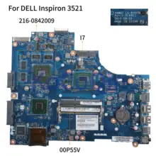 Kocoqin материнская плата для ноутбука DELL Inspiron 15R 3521 5521 Core I7 материнская плата VAW01 LA-9101P CN-00P55V 00P55V SR0XG 216-0842009