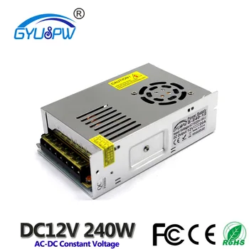 

12V 240W 20A Switching power supply AC 110V/220V Monitoring closed circuit Constant voltage power supply Drive power transformer