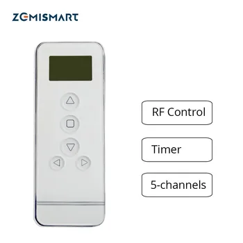 

Five Channel Timer Curtain Motor Remote Electrical Controller 433MHz Control Curtains Engine System 18 High quality