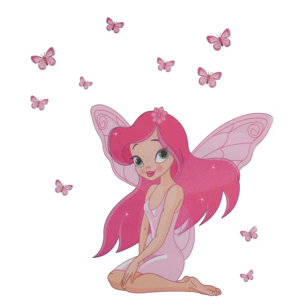 Online Get Princess Wall Decals Aliexpress Com Alibaba Group Fairy Princess Wall Border Kids Decor