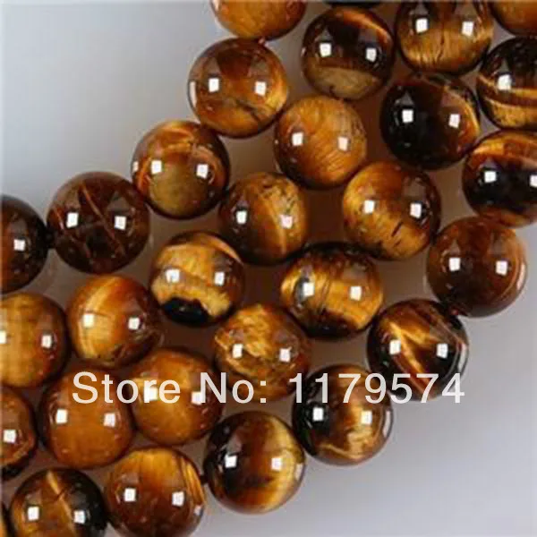 

Free Deliver Goods Wholesale And Retail 8mm African Roar Tiger's Eye Round Loose Beads DIY Fashion Jewelry Making 15'' AAA WJ250