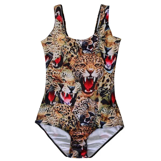 NEW 1162 Sexy Girl Summer Animal Deer Fawn Bambi 3D Prints One Piece