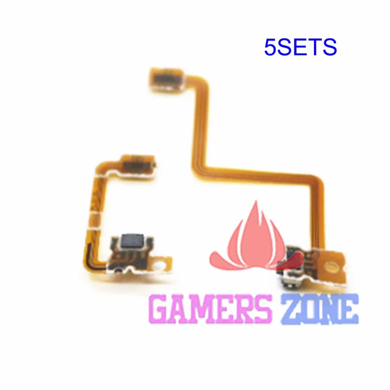 

5SETS L/R Shoulder Button with Flex Cable for Nintendo 3DS Repair Left Right Switch