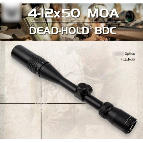 

VOTEXe 4-12X50 compact Riflescope hunting optical sight Sniper Tactical Airgun Rifle Scope fit .308win