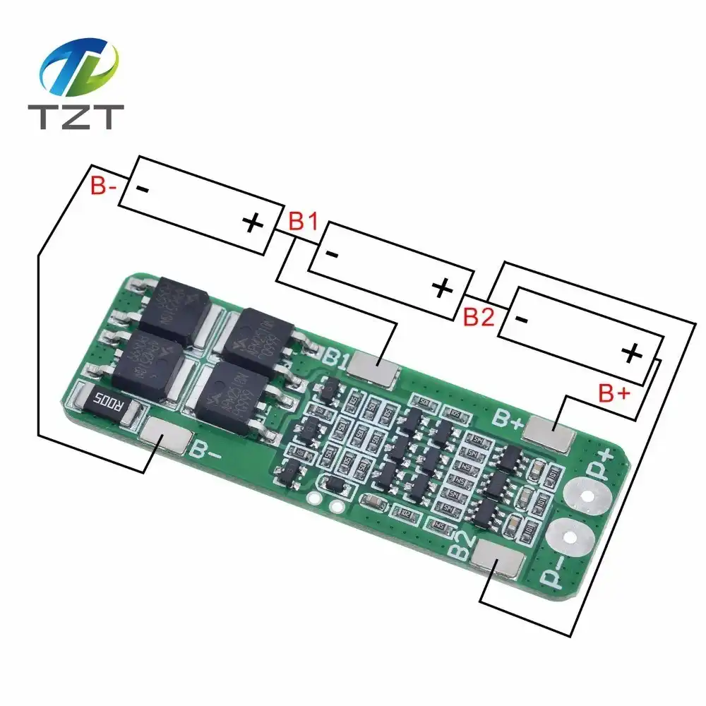 3S 20A Balance Li-ion Lithium LiPo 18650 Battery BMS Protection Board 12.6V