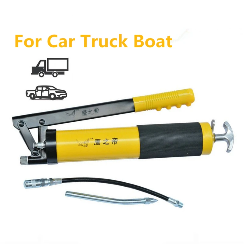 

Car Pneumatic Grease Gun Tool Oil Pump Pressure 10000 PSI Hand-operated grease lubrication Heavy Duty Lever Auto trucks boats