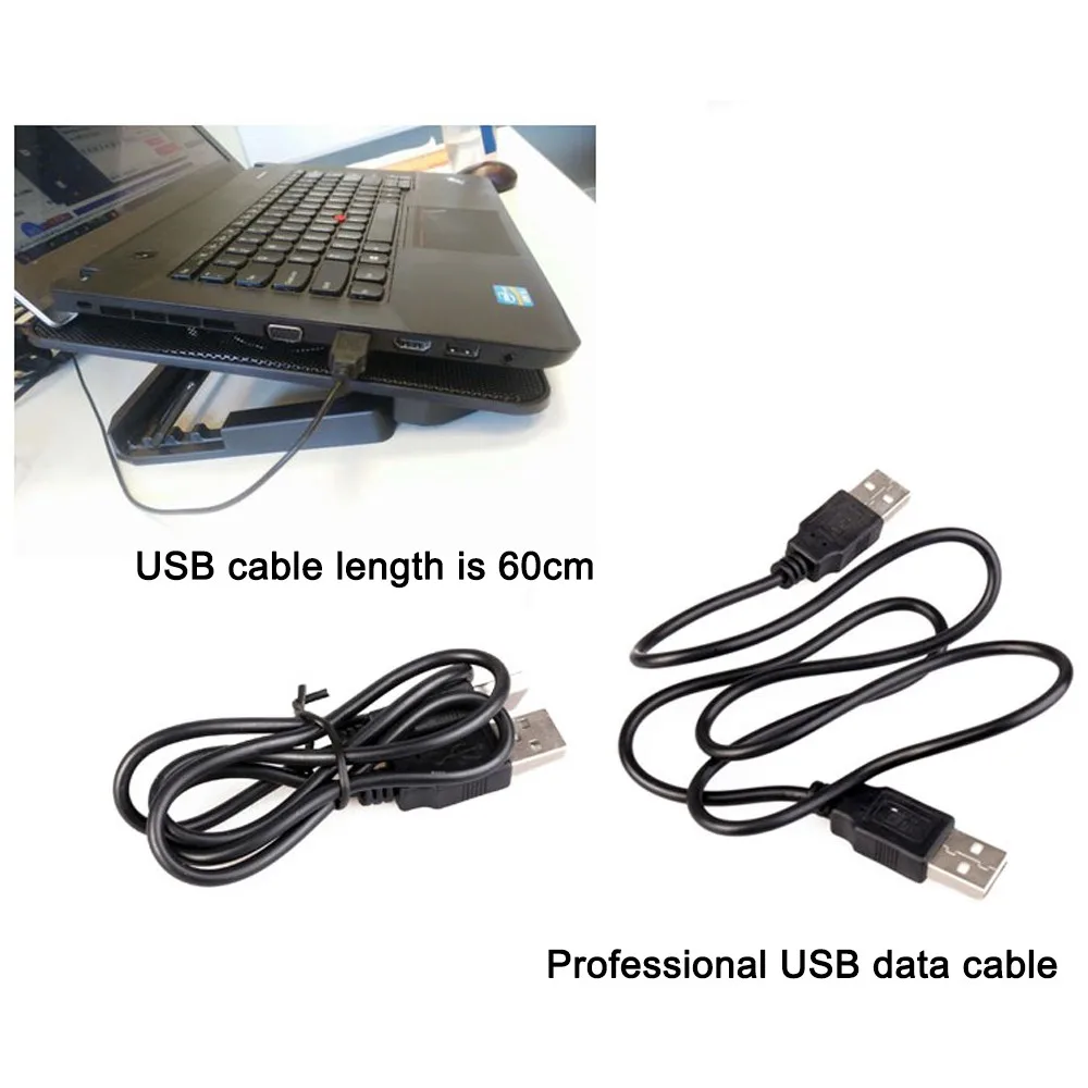 TopMate Laptop Cooling Pads USB Notebook stand for laptop cooler cooling laptop Two Quite cooling fan fixture for laptop-in Laptop Cooling Pads from ...
